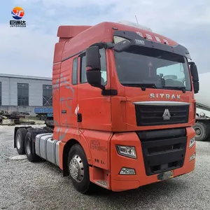 Sinotruk Howo 6x4 traktör 380hp Howo A7 T7 traktör kamyon 10 lastikler