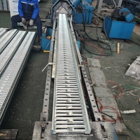 Grille ouverte en acier galvanisé Plancher métallique Mezzanine Panneau de plancher pour le stockage Rayonnage