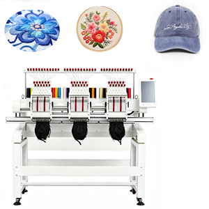 Machine à broder à 3 têtes <span class=keywords><strong>Promaker</strong></span>, prix usine, pour broderie textile - Product Image 1