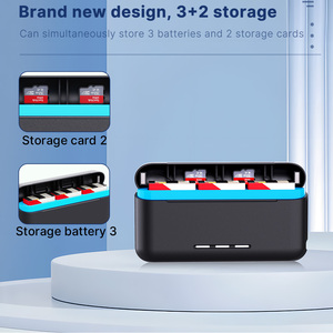 Chargeur de poche Hongdak pour <span class=keywords><strong>GoPro</strong></span> <span class=keywords><strong>Hero</strong></span> 13, stockage de cartes TF, <span class=keywords><strong>3</strong></span> emplacements, boîte de charge rapide pour batterie <span class=keywords><strong>GoPro</strong></span> <span class=keywords><strong>Hero</strong></span> 13 - Product Image 6