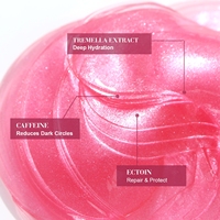 Logo kustom pabrik Hydrating Hydrogel penghapusan gelap mata Patch kristal Label pribadi Gel kolagen Vegan mata Masker