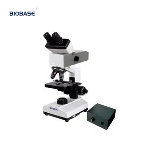 BIOBASE โรงงานกล้องจุลทรรศน์อิเล็กทรอนิกส์ช่องมองภาพ 4X/10X/40X/100X กล้องจุลทรรศน์สเตอริโอเรืองแสงกล้องส่องทางไกล/Trinocular สําหรับ Lab