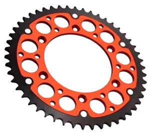 Dirt Bike Off Road Motocross Moto Bi Métal Double Anneau Alliage 520 Moto Pignon Arrière pour <span class=keywords><strong>KTM</strong></span> <span class=keywords><strong>125</strong></span>-530CC Tous Modèles 03-22 - Product Image 1
