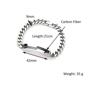 Pulsera Cubana de Acero Inoxidable con Baño de Oro PVD, Resistente al Agua y al Deslustre, Personalizada al por Mayor - Product Image 5