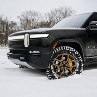 Velg Tempa Berkualitas Tinggi Gaya Rockledge 12000 Ton untuk Chevy Silverado 1500 untuk GMC Sierra untuk RAM 1500