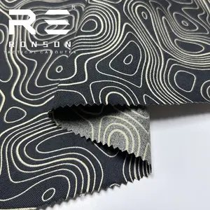 500D нейлоновая топография черный/топография джунгли камуфляж тактическая камуфляжная ткань Кордура рюкзак ткань