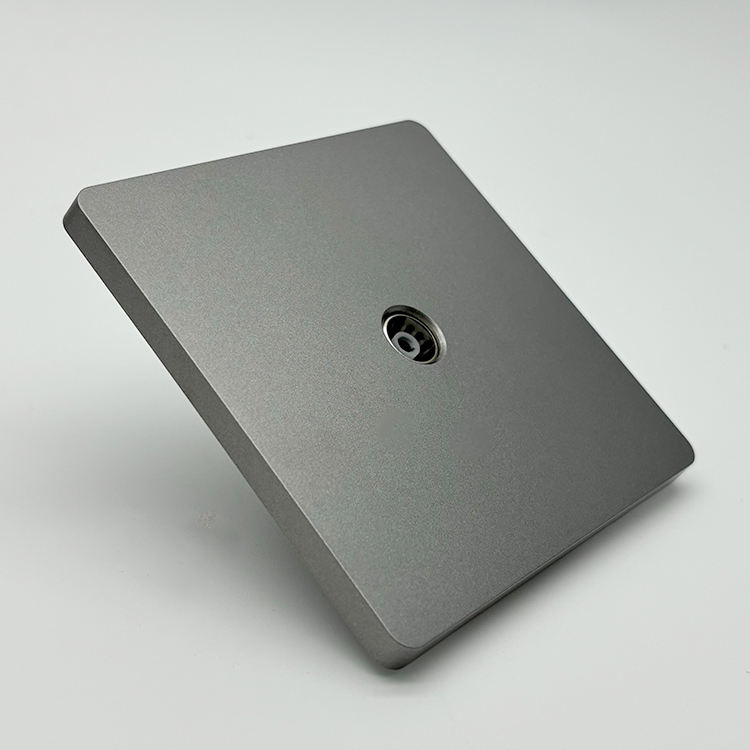 VNX Modern PC Matte Panel Power Socket Ethernet Connector Outlets Electric TV Cable Data Port Wall Plate Socket