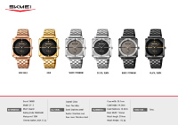 Reloj de Cuarzo SKMEI 2413 Cuadrado Minimalista, Reloj de Pulsera para Hombre, Resistente al Agua 30M, para Banquetes y Eventos Formales