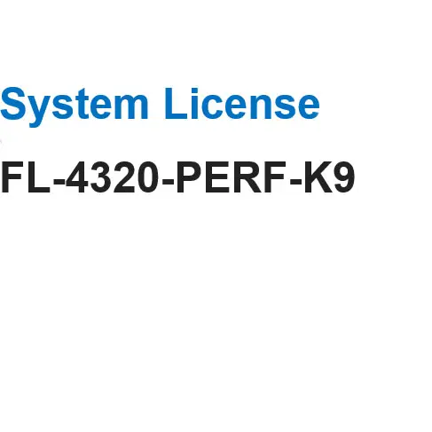 Beste Prijs FL-4320-PERF-K9 Softwarelicentie Sleutel Usa Licentie Online Licentietabel Software