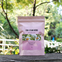 Kit de Soins Féminins Naturels à Base de Plantes Marque Blanche avec Perles Yoni, Herbes pour Bain de Vapeur Yoni et Huile Yoni pour l'Équilibre du pH