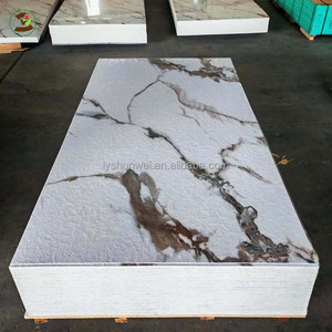 Panneau mural <span class=keywords><strong>en</strong></span> PVC imitation marbre, résistant aux rayures et au feu, design moderne et élégant, imperméable, pour <span class=keywords><strong>la</strong></span> décoration de <span class=keywords><strong>la</strong></span> maison - Product Image 3