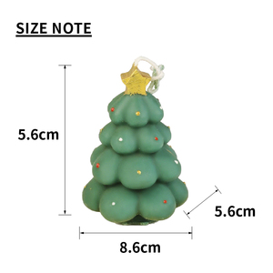 Bougie parfumée à la soja faite à la main en forme <span class=keywords><strong>de</strong></span> <span class=keywords><strong>sapin</strong></span> <span class=keywords><strong>de</strong></span> Noël, décoration d'ambiance pour le festival <span class=keywords><strong>de</strong></span> Noël, achat en gros, cadeaux, vente en gros d'usine - Product Image 5