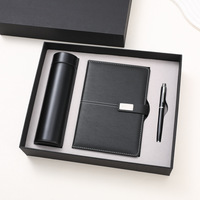 Carnet en cuir PU A5 avec logo personnalisé, cadeau d'entreprise, papeterie de bureau, avec stylo, tasse isotherme, nouveau coffret cadeau