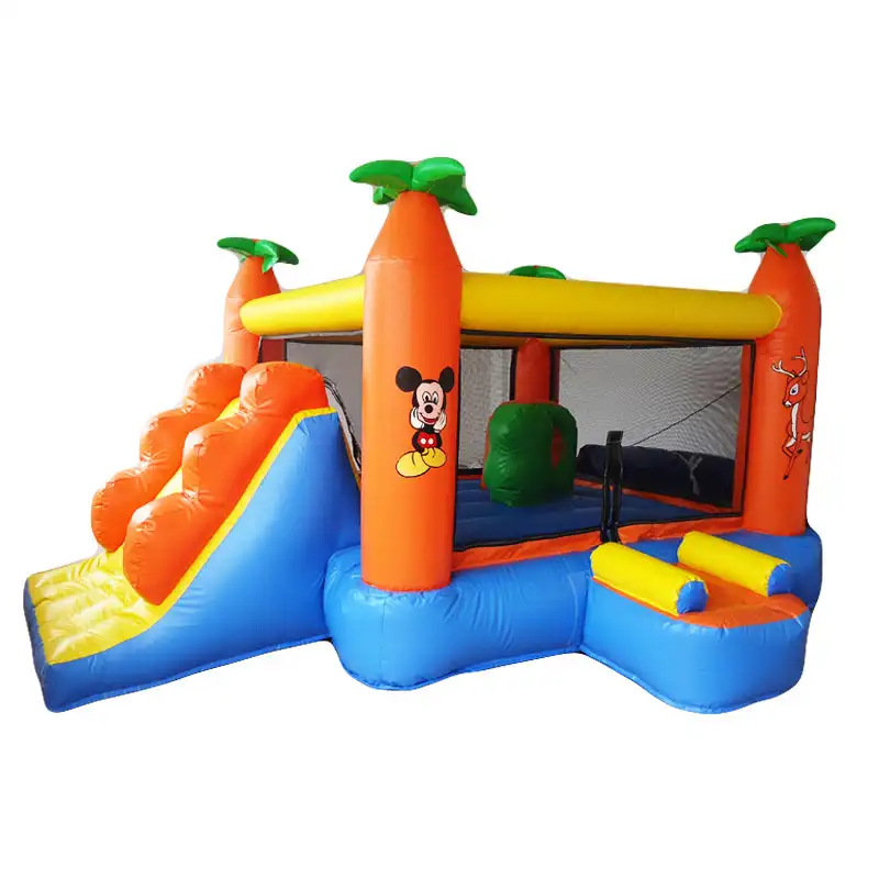 4x4m Small Castles Kids Jump Bouncer Inflatable Commercial