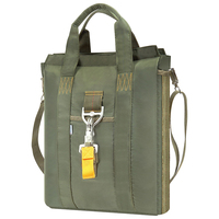 Sac de transport robuste pour casque de pilote, grande capacité, sac de parachutiste, sacoche de messagerie extérieure avec bandoulière réglable