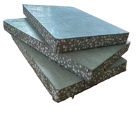 Panneau aqua imperméable au feu A1 panneaux de ciment eps non combustibilité panneau isolant panneau de ciment pour mur intérieur extérieur
