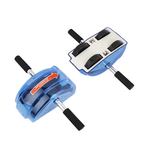Machine d'exercice <span class=keywords><strong>abdominale</strong></span> à 4 roues à rebond automatique Rouleau musculaire abdominal <span class=keywords><strong>Gym</strong></span> intelligente Équipement d'exercice de roue à rouleaux abdominaux - Product Image 6