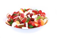 Gummies à la biotine pour la croissance des cheveux, nourrissent les racines, réduisent la chute des cheveux, améliorent la qualité des cheveux, complément à mâcher, étiquette privée OEM