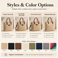 Sac fourre-tout en toile de coton personnalisé avec logo d'usine, 12 oz, robuste, écologique, réutilisable, grande capacité, promotionnel, vente en gros