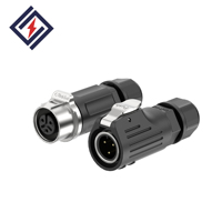Connecteur circulaire étanche IP67 de haute qualité, 2-8 broches, mâle/femelle LP12, pour faisceau de câblage automobile, éclairage LED