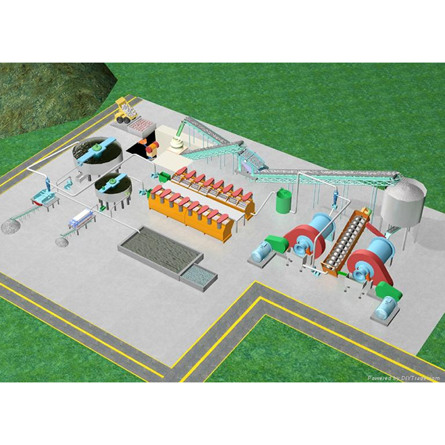50 Tpd Small Gold Activated Carbon Leaching CIL/CIP Gold Processing Plant