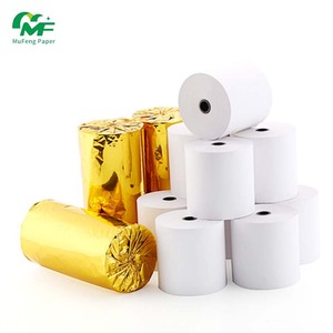 Venta al por mayor de alta calidad Oem impresora rollos Jumbo registro sin núcleo de papel térmico Color <span class=keywords><strong>rollo</strong></span> de <span class=keywords><strong>80x80</strong></span> - Product Image 4