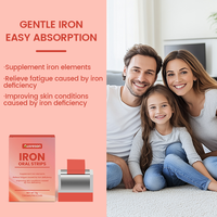Ausreson OEM Film Dissoluble Oral en Fer Ca Mg Zn pour le Bien-être Quotidien, Soin de la Peau et Complément Alimentaire – Bandes de Film Orales au Fer
