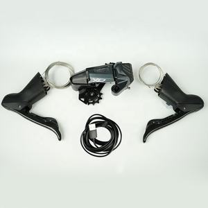 Groupe <span class=keywords><strong>de</strong></span> transmission Wheeltop GEX pour vélo <span class=keywords><strong>de</strong></span> gravier 1x12 vitesses avec dérailleur arrière, levier <span class=keywords><strong>de</strong></span> commande double et étrier <span class=keywords><strong>de</strong></span> frein 7800 - Product Image 4