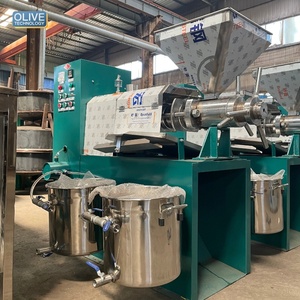Máquina Automática de Prensado en Frío para Aceite de Coco Virgen, Cacahuete, Canola y Oliva, de Alto Rendimiento, con Filtro - Product Image 1