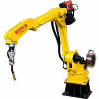 Bras de robot industriel 6 axes haute précision 6 kg 2078 mm pour soudage, meulage, polissage, manutention, avec moteur de boîte de vitesses et protection IP54