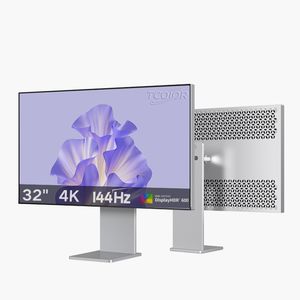 Pantalla TCOIOR 4K Monitor de aleación de aluminio de 32 pulgadas Monitor LED de pantalla plana para juegos Pantalla de ordenador Full HD de 144Hz para oficina y juegos - Product Image 1