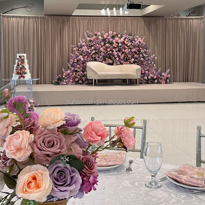 زهور صناعية من الحرير على شكل كرة من الورد لتزيين حفلات الزفاف من سان ويدنج - Product Image 4