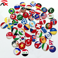 2026 Épingles métalliques de revers 256 pièces, tous les drapeaux nationaux (Brésil, Haïti, Maroc, États-Unis, Canada), pour la célébration des supporters de matchs de football populaires et la promotion