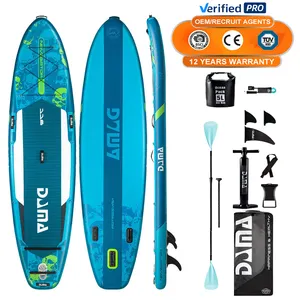 Dama OEM Hot Bán bán buôn ván lướt sóng Inflatable Paddle Board câu cá đứng lên tàu chèo