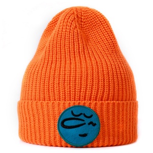 Custom Beanie Woven Label Tag Patch Manufacturer Y2K Beanies Winter <b>Warm</b> <b>Hat</b> Jacquard Knitted <b>Hats</b> Beanie Ribbed Knitted <b>Hats</b> - Product Image 2