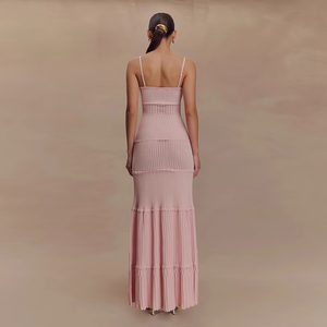 <span class=keywords><strong>Vestidos</strong></span> Maxi para Mujer, Vestido <span class=keywords><strong>de</strong></span> Invitada <span class=keywords><strong>de</strong></span> <span class=keywords><strong>Boda</strong></span>, Corte en A, Cuello Cuadrado, Espalda Descubierta, Tirantes Finos, para <span class=keywords><strong>Boda</strong></span> en la Playa o Fiesta - Product Image 5