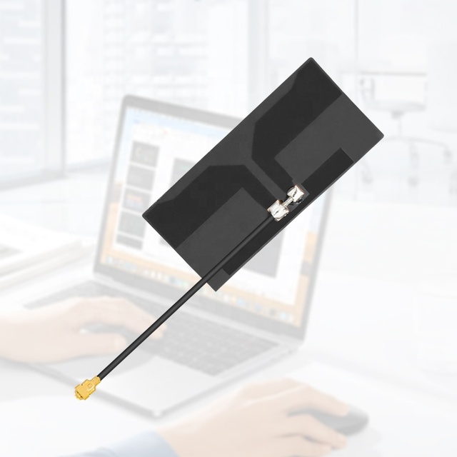 Cowin 3dBi 40*18mm Internal Built-in FPC WiFi 2.4G/5GHz U.FL Antenna with Adhesive Mount 1.9 VSWR 50 Impedance