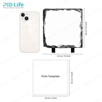 PYD Life Vente en gros de supports vierges pour sublimation, ardoises photo en pierre, personnalisables pour cadeaux DIY en gros
