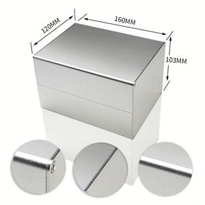 Carcasa de Aluminio para Proyectos Electrónicos Hongfa HF-A-344, Precio de Fábrica en China, Recubrimiento en Polvo Personalizado, Caja de Aleación de Aluminio para PCB - Product Image 5