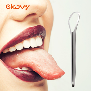 Cá nhân cao cấp đồng thẳng thép không gỉ bạc Túi lưỡi sạch lưỡi <span class=keywords><strong>scraper</strong></span> với hộp kim loại - Product Image 5