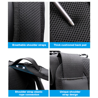 Sac à dos d'ordinateur portable personnalisé avec logo, durable, imperméable, pour les voyages, le bureau, la mode, sac à dos d'affaires personnalisé avec logo