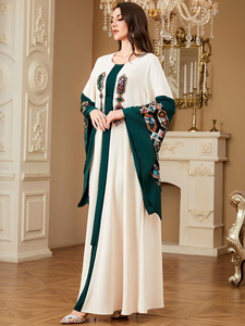 Muslim <b>Women</b> Arabic Dubai Abaya Luxury <b>Kaftan</b> Sequin Embroidery Long Dress Plus Modest Robe Femme African Dress Islam Clothing - Product Image 4