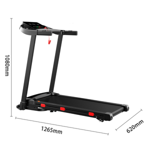 Equipo de Fitness Plegable de Fábrica YUNPAO, Cinta de Correr para el Hogar con Sensor de Pulso Manual, <span class=keywords><strong>Peso</strong></span> Máximo del Usuario 120 kg, para Gimnasio en Casa - Product Image 6