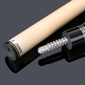 Jflowers JF30-03F Queue de billard en fibre de carbone à faible déflexion avec incrustation en ébène 12,5 mm, avec étui inclus - Product Image 5