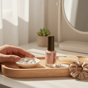 Esmalte de Uñas RingRing Nudie 10ml, Color Beige Polvoriento, Ecológico, Profesional, K Beauty, Larga Duración, Brillo Natural, Sin LED - Product Image 3