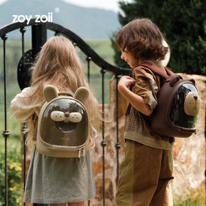 <span class=keywords><strong>Sac</strong></span> à dos scolaire transparent pour enfants Zoyzoii 3D, motif animal mignon, imperméable, pour la maternelle, les élèves, les enfants, <span class=keywords><strong>sac</strong></span> de randonnée - Product Image 2