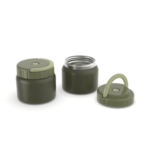 Termo Aohea de Construcción Racional, Recipiente Aislado para Alimentos, Sopa, Comida Caliente, Recipiente para Mantener la Temperatura, Termo con Cuchara, Asa y Tapa - Product Image 5