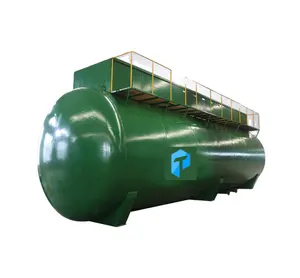 Sıhhi yüksek kirlenmiş kanalizasyon arıtma tankı atık su arıtma atık su arıtma istasyonu