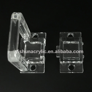 卸売ムーティスタイルヒンジ付きロッククリアアクリル小さなアクリルヒンジハスプ透明ヒンジラッチ<span class=keywords><strong>Hasp</strong></span>ラッチバックル - Product Image 4