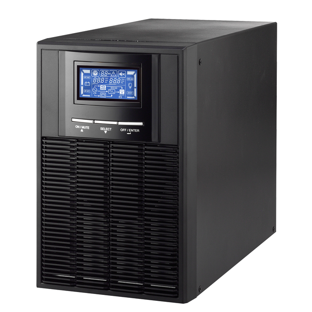 Good  Quality 2kva Single Phase High Frequency Double Conversion  Ups for Computer Online UPS Uninterruptible Power Supply